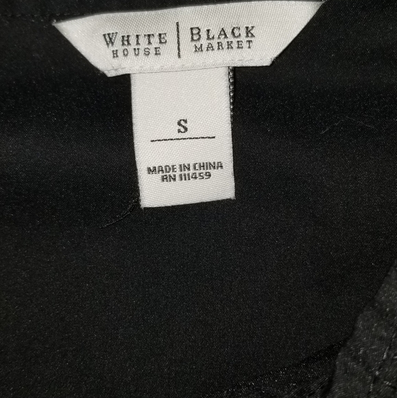 White House black market button-down blouse - Picture 10 of 13